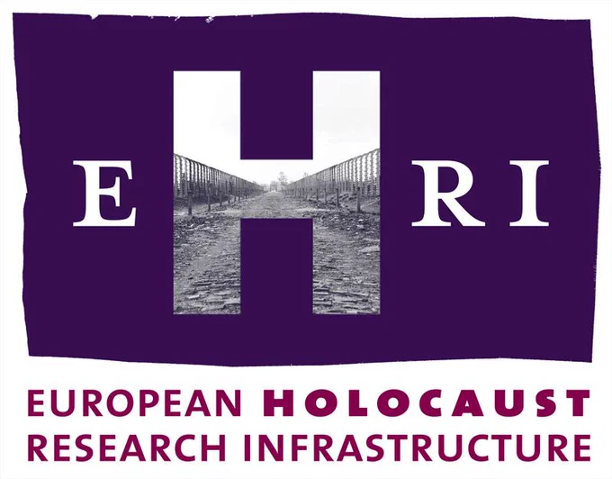 Image shows the European Holocaust Research Infrastructure logo