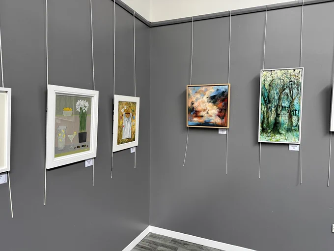 Art for everyone at the North Ayrshire Open Art Exhibition - open daily 10am until 4pm until Saturday 20 July at The Racquet Hall, Eglinton Country Park