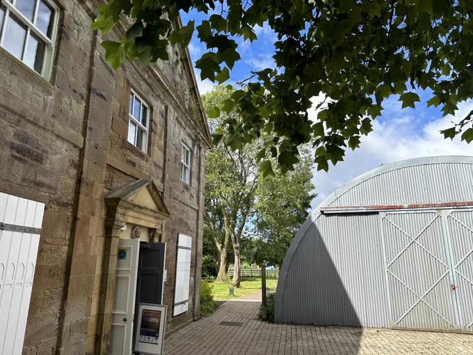 Racquet Hall Eglinton Country Park - venue of the North Ayrshire Open Art Exhibition open daily 10am until 4pm until Saturday 20 July