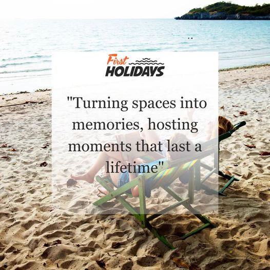 Elevate your #Airbnb experience with First Holidays!  Our #PropertyManagement services are designed to make hosting stress-free. From impeccable cleaning to dynamic listing optimization, let us handle the details while you enjoy the rewards.
#RealEstate #AirbnbHost 