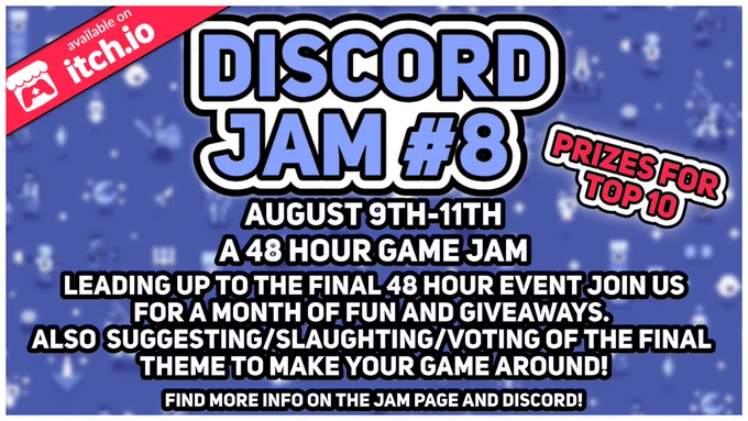 Discord Jam #8 Poster