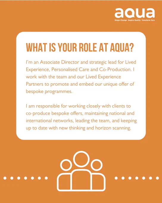 What is your role at Aqua?