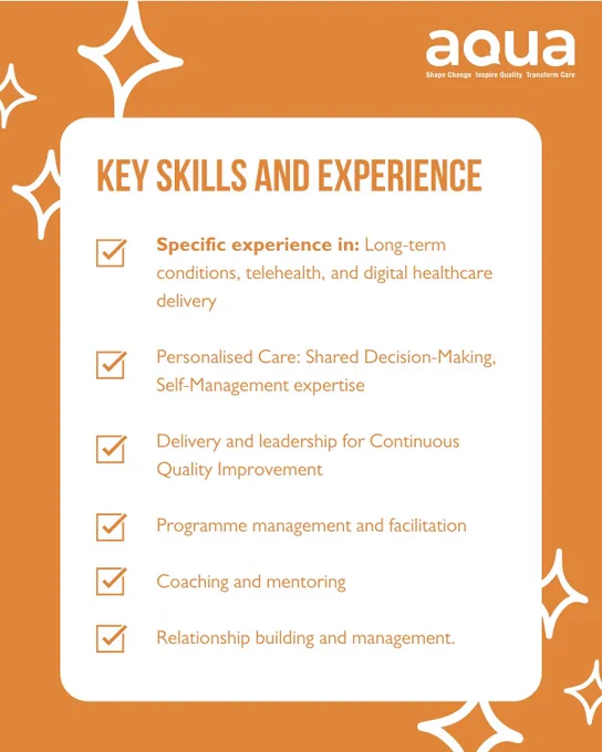Key skills and experience