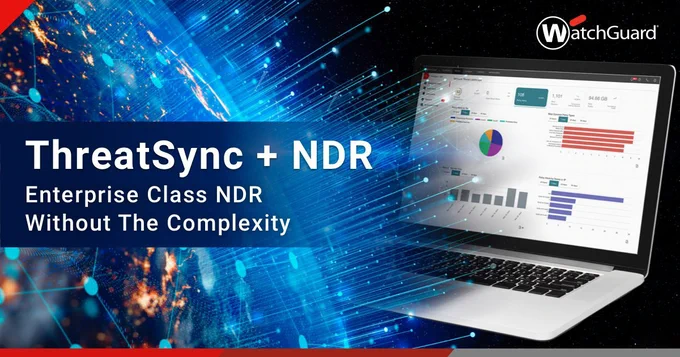 Le NDR de niveau professionnel sans aucune complexité

Entièrement Cloud-native et optimisée par l'IA, ThreatSync  NDR est une solution ouverte pour détecter les menaces liées au réseau et riposter. Elle offre un monitoring du réseau à l'échelle de l'entreprise, une détection et réponse axées sur la recherche active des menaces (ransomwares, attaques de la chaîne logistique et ciblant les vulnérabilités), avec la simplicité, l'efficacité et la valeur ajoutée dont les TPE/PME/ETI ont besoin.
