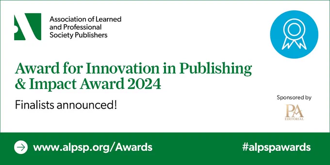 Awards banner, logos and website