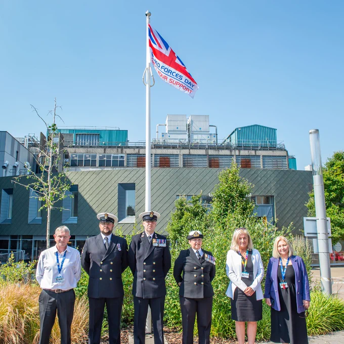 Our flag raising and reservist day celebrations. 