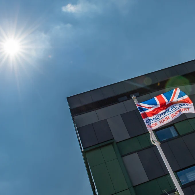 Our flag raising and reservist day celebrations. 