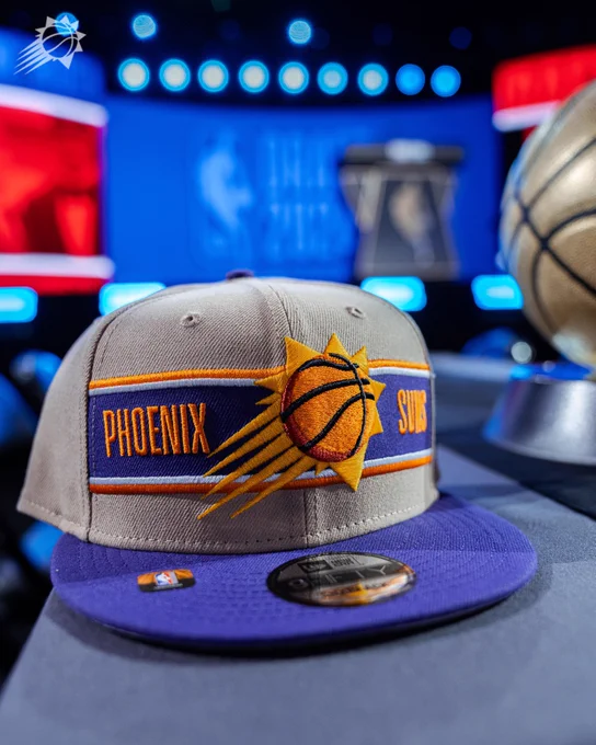 Phoenix Suns 2024 NBA Draft Hat.