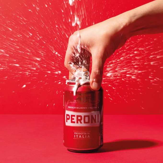 Peroni brand redesign in collaboration with Smith Lumen design studio