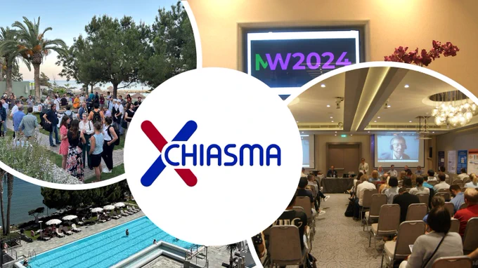 Composite picture of photos of the MaterialsWeek and CHIASMA Kick-Off Meeting in Limassol