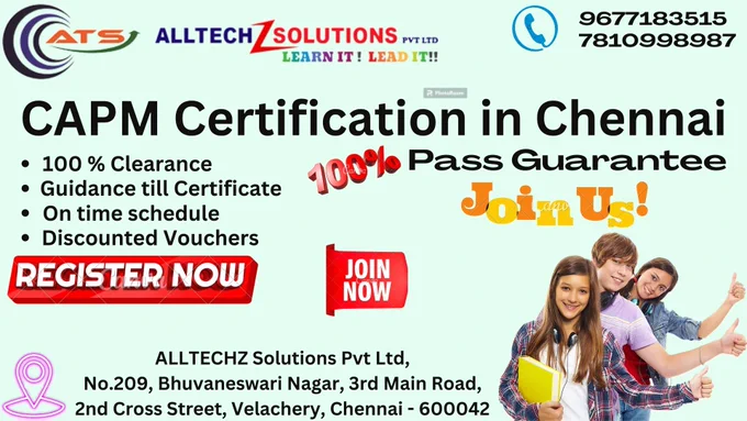 AllTechZ Solutions Offers #CAPM Certification in Chennai

#CAPMCertificationinchennai #CAPMCertificationinvelachery 
#CAPMCertificationTrainingInstituteinchennai #CAPMCertificationTraininginstituteinvelachery 
#Onlinecertifications

Visit us: https://www.alltechzsolutions.in/
Email us: krs.alltechz@gmail.com
Contact Us: 9677183515/7810998987 
