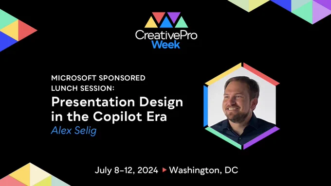 Microsoft Sponsored Lunch Session: Presentation Design in the Copilot Era—Alex Selig