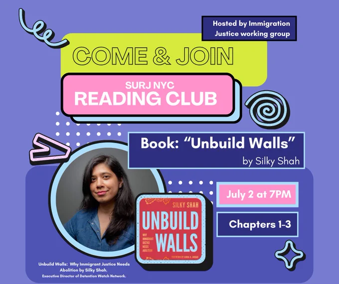 surj nyc reading club unbuild walls