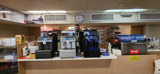 Coffee station at Drupal Developer Days Burgas 2024