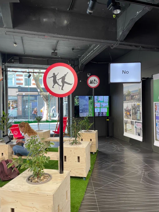 'Keep on the Grass: The Language of Signs' exhibition