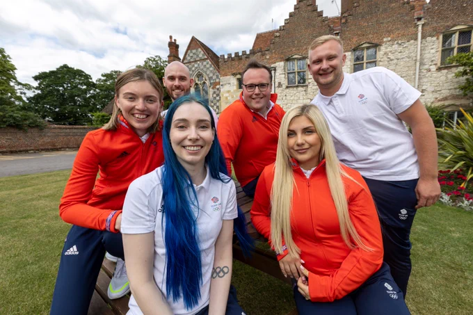 Lucy Hall, Seonaid McIntosh, Michael Bargeron, Matt Coward-Holley, Amber Rutter and Nathan Hales are heading to Paris 2024.