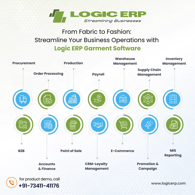 Logic ERP Garment Software | The Best Solution to Streamline Business Operations