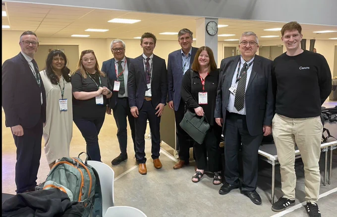 Group of EdTech leaders at the MEET Event.