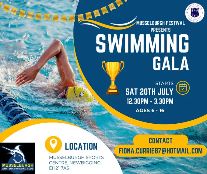 Musselburgh Festival Swimming Gala 2024 - 20th July