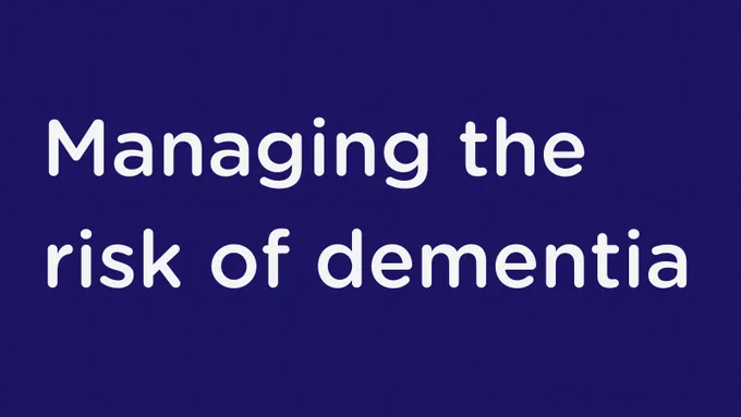 Dark blue graphic with white text in the centre.
