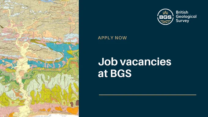 Job vacancies at the British Geological Survey