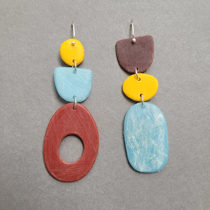 Beach Dangle Earrings by Bronwen Gwillim, £48