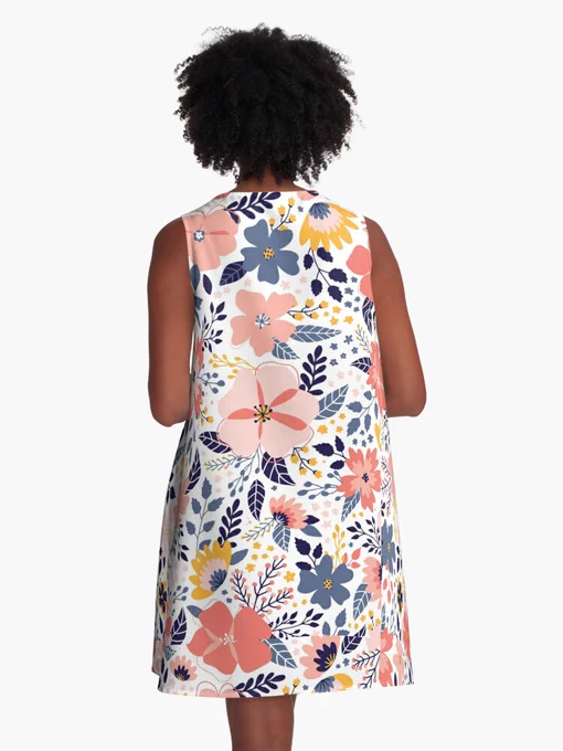 Loose swing shape for an easy, flowy fit
Sizes run large, so order a size down from your usual
Print covers entire front and back panel with your chosen design, by an independent artist
97% polyester, 3% elastane woven dress fabric with silky handfeel
Note that due to the production process, the placement of the print may vary slightly from the preview
The third party printer of this product is evaluated according to International Labor Organization standards