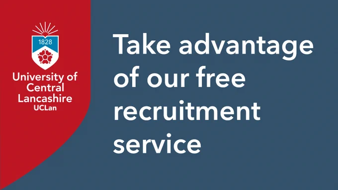 Poster: Take advantage of our free recruitment service