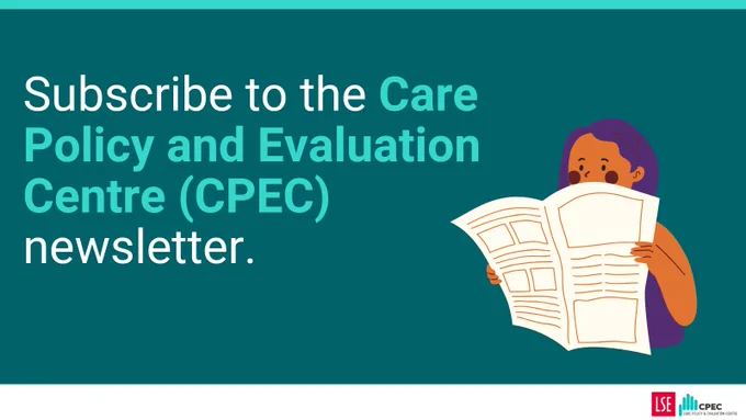 Subscribe to the Care Policy and Evaluation Centre (CPEC) newsletter