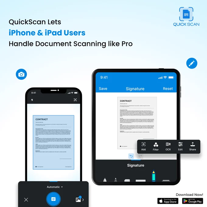 Best Document Scanner app for iOS users.