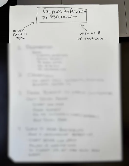 Getting an agency to $50k/m