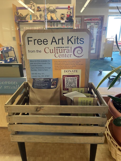 Free Art Kits at Driftwood Public Library