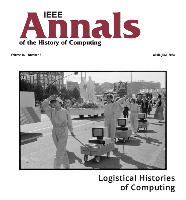 Cover image for Logistical Histories of Computing Special Issue.