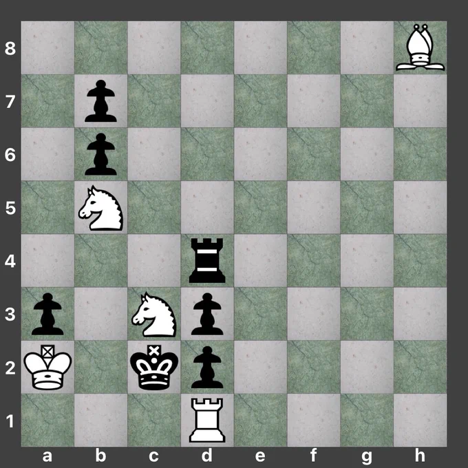 Chess Problem White mates in )