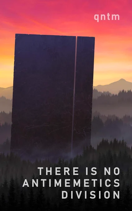 There is no antimemetics division, front cover