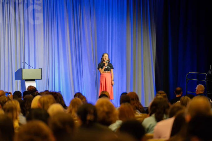 Keynote speaker, 2023 National Teacher of the Year Rebecka Peterson