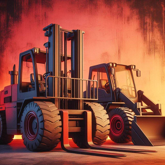 Forklift and wheel loader weighing systems 
