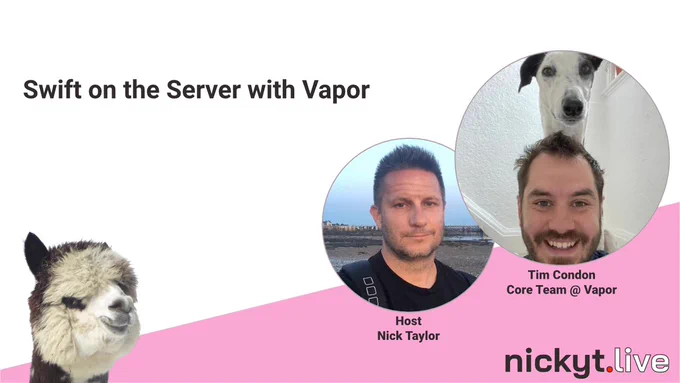 nickyt.live promo for guest Tim Condon