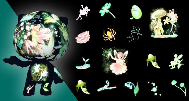 Sticker Series: Moonlit Forest