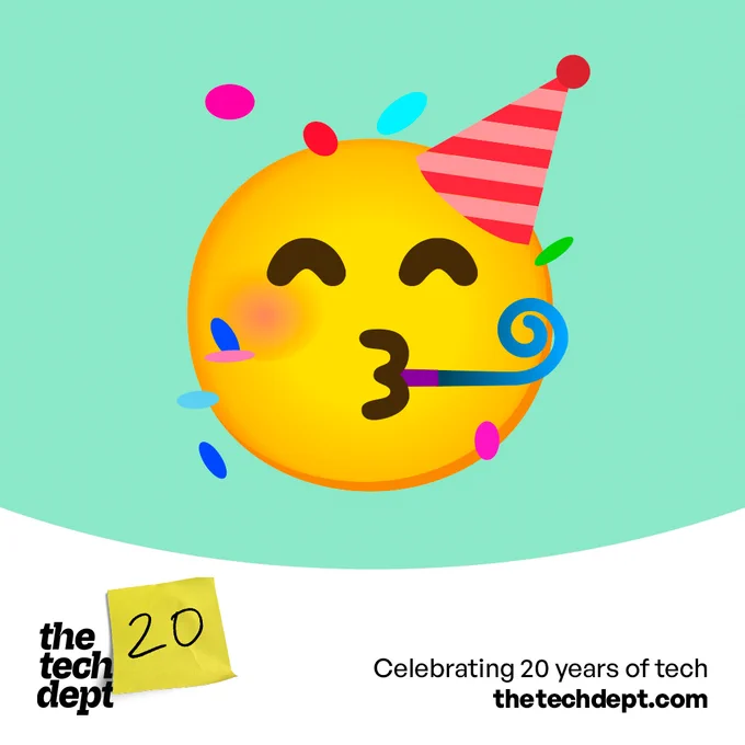 The Tech Dept is 20!
