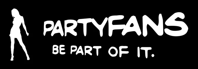 Logo der ehemaligen lokalen Community partyfans.com