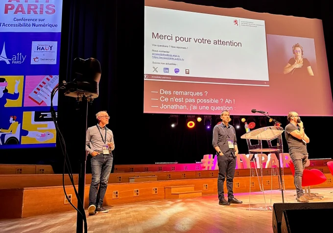 Dominique Nauroy, Alain Vagner et Frédéric Halna au studio 104 de la Maison de la Radio, Paris, 25 juin 2024