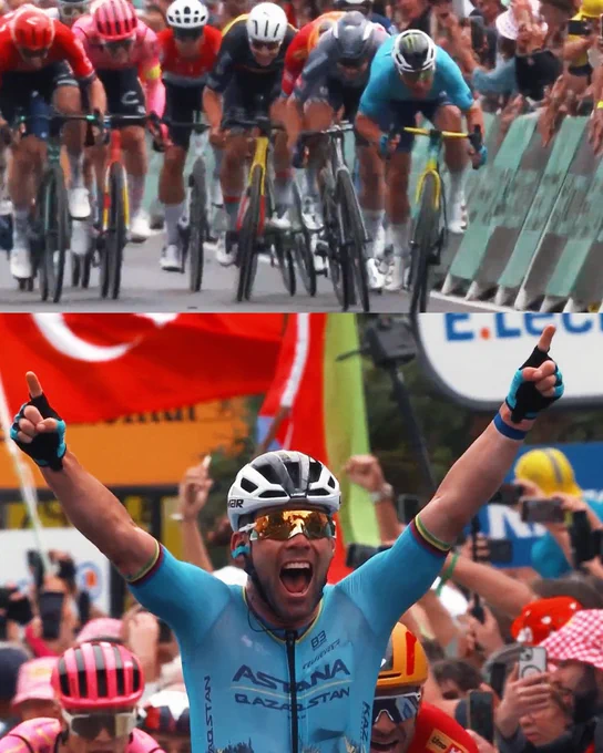 🐐Mark Cavendish! 35 Tour de France stage wins🙌 #TDF2024 