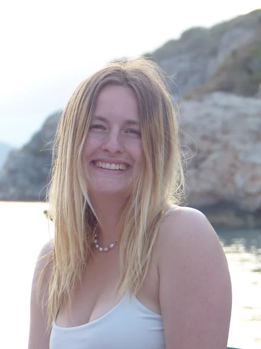 A photo of audio guide curator Charo Havermans