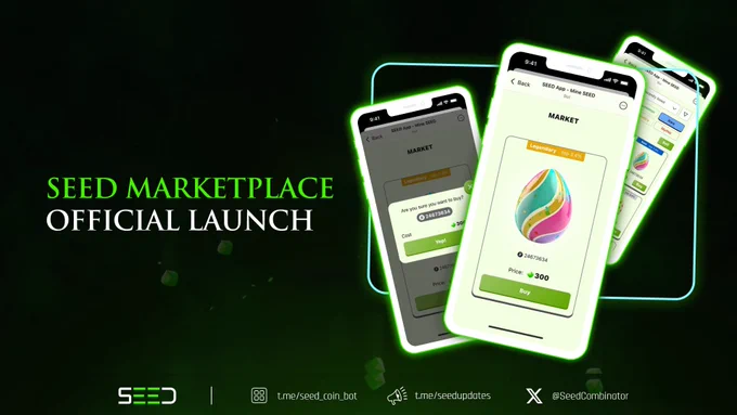 SEED Combinator NFT Marketplace