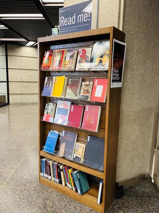 A photo of the Robarts July Book Display