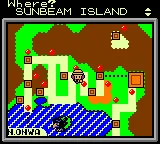 screenshot of the Onwa region map during Fly location selection