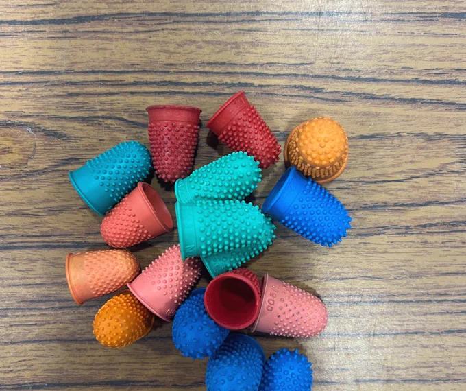 A variety of thimbles. 
