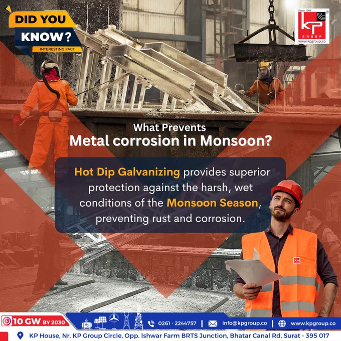 Did you know? What prevents metal corrosion in monsoon?