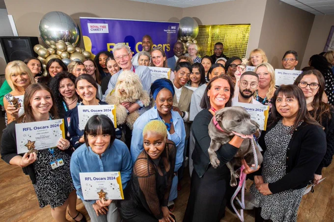 Winners of the CFH and group clinical services Oscars awards